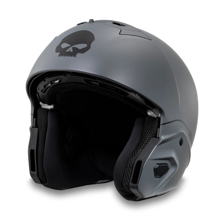 ハーレーダビッドソン　Harley Davidson USAジェットヘルメット Pilot II 2-in-1 Helmet マットガンシップグレイ (98119-24vx)