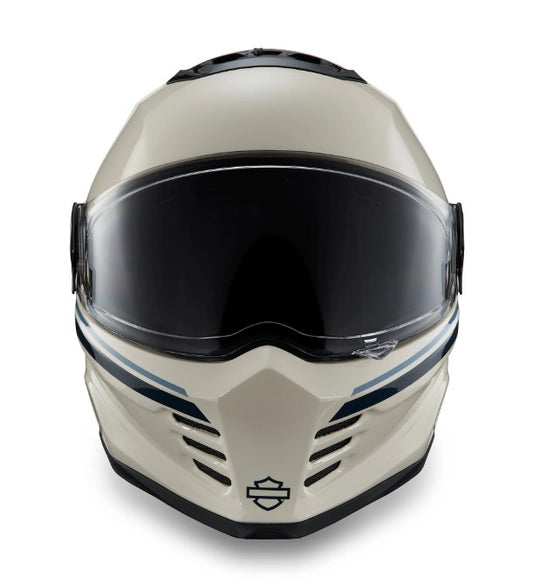 ハーレーダビッドソン Harley Davidson ヘルメット Division X15 Sunshield Full Face Helmet - グロス クラウドダンサー (97124-24vx)
