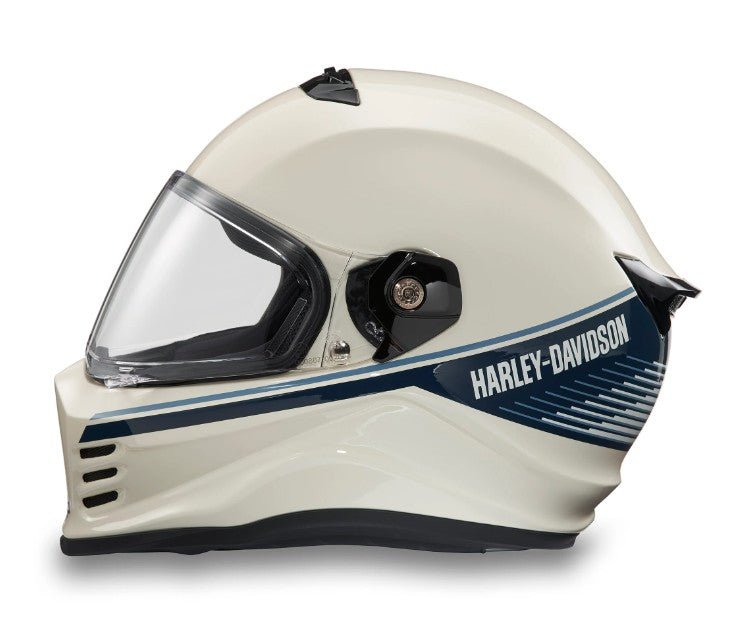 ハーレーダビッドソン Harley Davidson ヘルメット Division X15 Sunshield Full Face Helmet - グロス クラウドダンサー (97124-24vx)