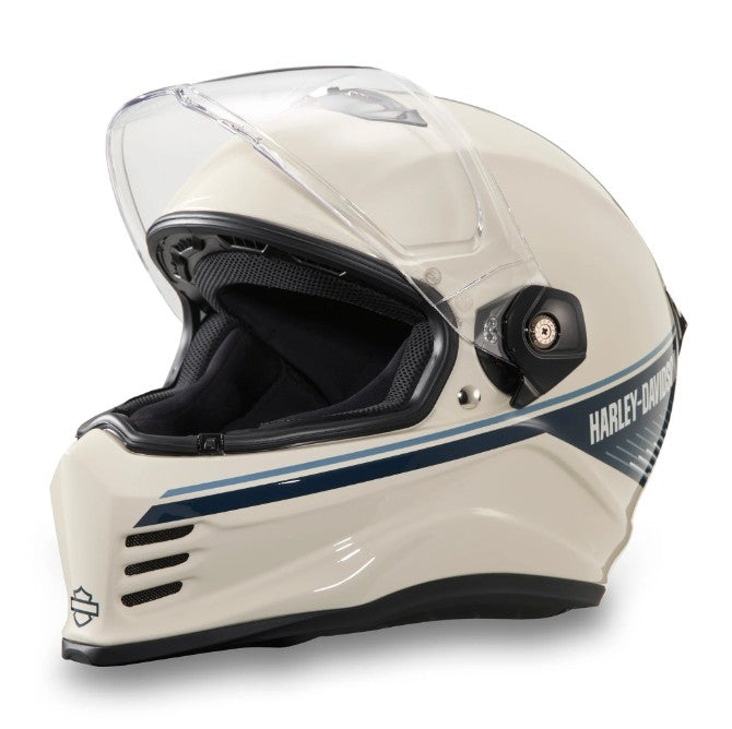 ハーレーダビッドソン Harley Davidson ヘルメット Division X15 Sunshield Full Face Helmet - グロス クラウドダンサー (97124-24vx)