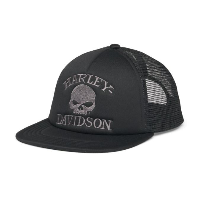 ハーレーダビッドソン ● Harley-Davidson　ベースボールキャップ Men's Willie G Skull Trucker