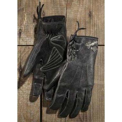 ハーレーダビッドソン　Harley Davidson レディース　グローブ ● Women's Mystic Dual Chamber Full-Finger Leather Gloves （サイズ　S）