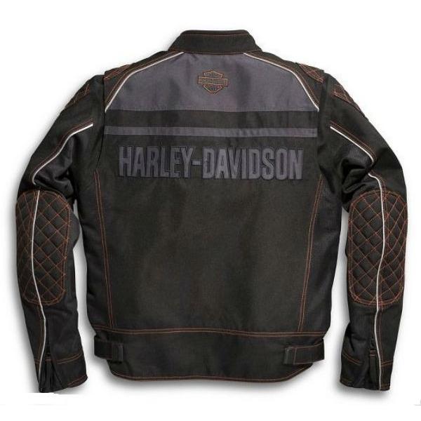 ハーレーダビッドソン　Harley Davidson メンズ　ジャケット ★ Men's Tailgater Textile & Mesh Jacket （サイズ　L）