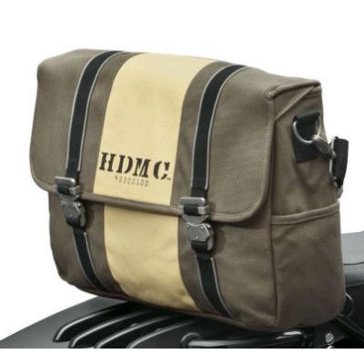 ハーレーダビッドソン　Harley Davidson ● メッセンジャーバック　シーシーバーラゲッジ HDMC Messenger Bag ブラウン/タン