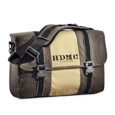 ハーレーダビッドソン　Harley Davidson ● メッセンジャーバック　シーシーバーラゲッジ HDMC Messenger Bag ブラウン/タン