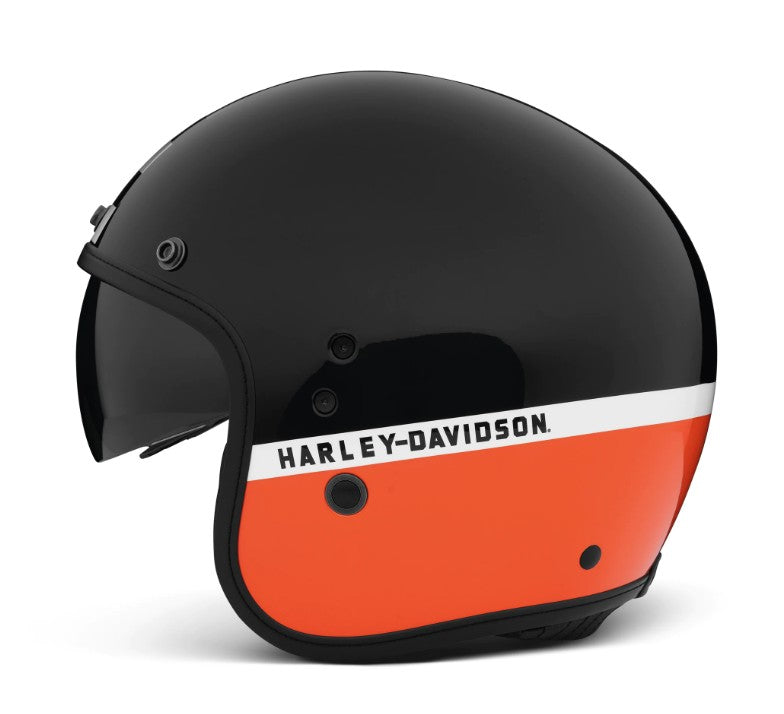 ハーレーダビッドソン　Harley Davidson USAジェットヘルメット Apex Sun Shield X14 3/4 Helmet　 カラーブロック（98156-22vx）