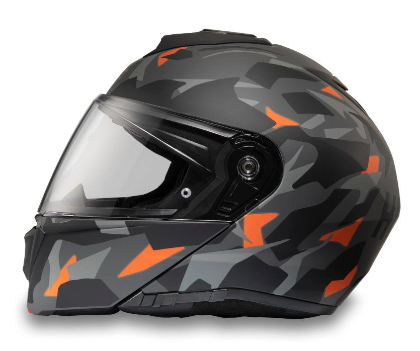 ハーレーダビッドソン USヘルメット　Harley Davidson Capstone Camo Sun Shield II H31 Modular  Helmet アスファルト (97224-23VX)