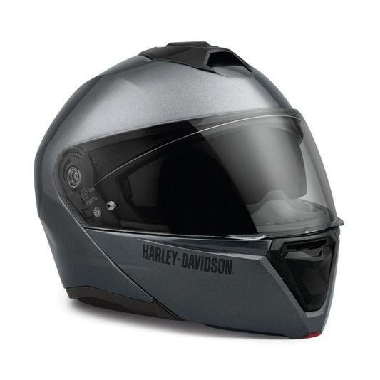 ハーレーダビッドソン USヘルメット フルフェース　Harley Davidson Capstone Sun Shield II H31 Modular Helmet ガントレットグレイ （98121-21vx）