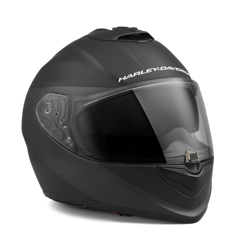 ハーレーダビッドソン Harley Davidson USAヘルメット Brawler Carbon Fiber X09 Full Face with Sun Shield Helmet ブラック（98130-21vx）