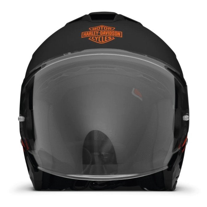 ハーレーダビッドソン　Harley Davidson USAジェットヘルメット Maywood II Sun Shield H33 3/4  Helmet　グロスブラック/マットブラック（98158-22vx）