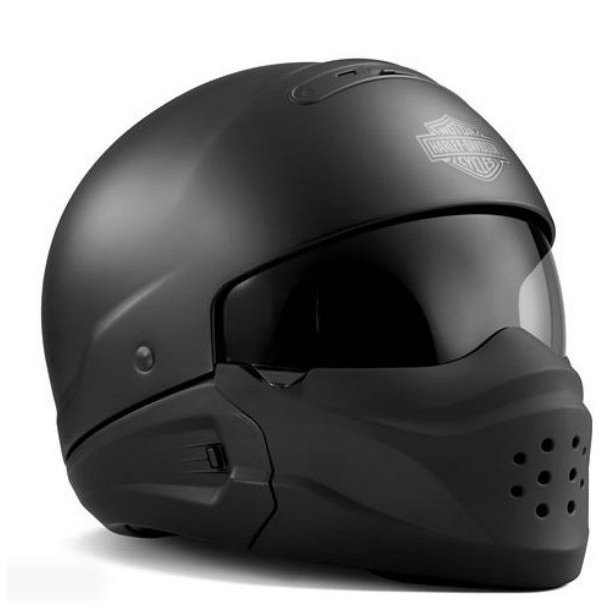 ★ハーレーダビッドソン　Harley Davidson  USAハーフヘルメット  Pilot 3-in-1 X04 Helmet  マットブラック（98193-17vx）（在庫有り　M, XXL)