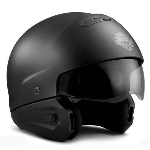 ★ハーレーダビッドソン　Harley Davidson  USAハーフヘルメット  Pilot 3-in-1 X04 Helmet  マットブラック（98193-17vx）（在庫有り　M, XXL)