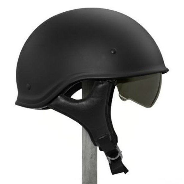 ハーレーダビッドソン　Harley Davidson USAハーフヘルメット Men's Curbside Sun Shield X06 Half  Helmet マットブラック（98240-18vx）