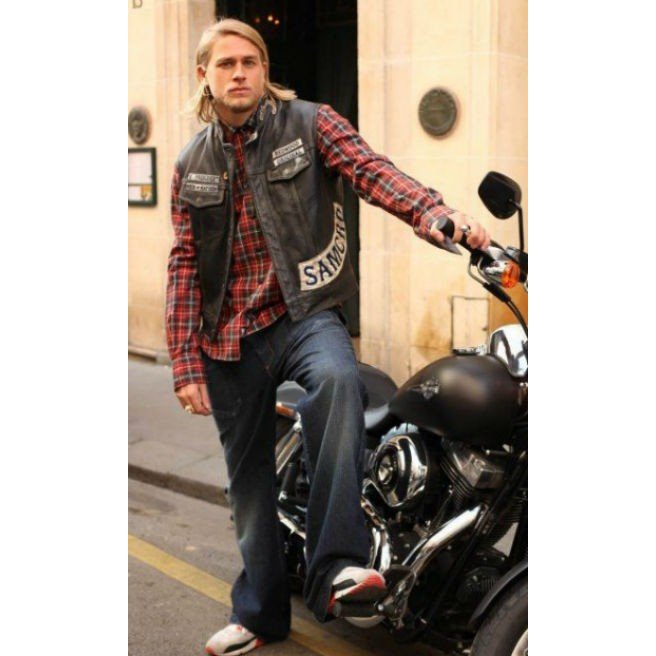 サンズオブアナーキー Sons of Anarchy SOA 初期型 レザー ベスト – WitUSA